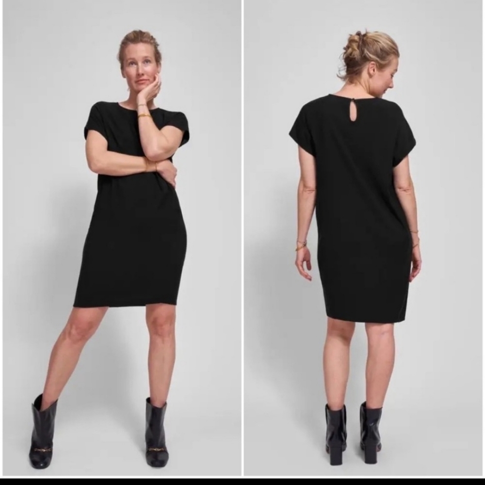 Universal Standard Isabelle Luxe Twill Dress
